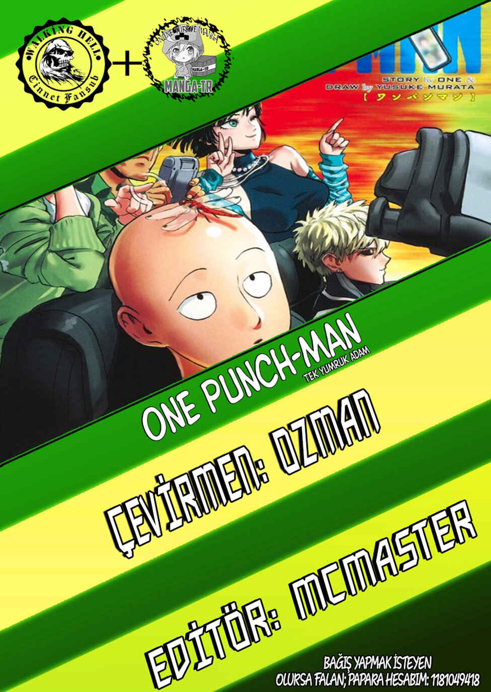 One Punch-Man Chapter 186 - Page 1