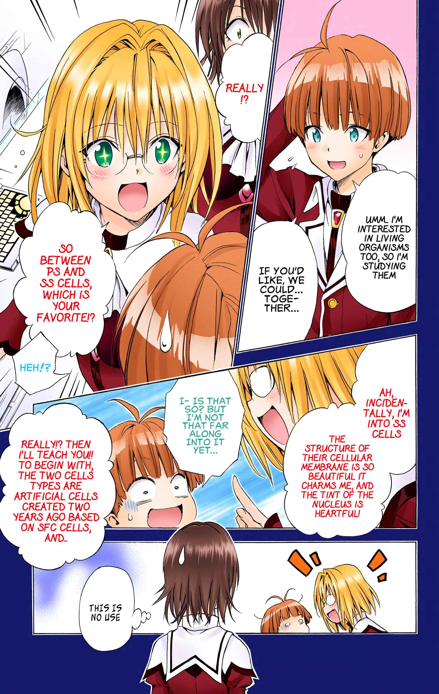 To Love Ru Darkness (Official Colored) Chapter 53 - Page 20