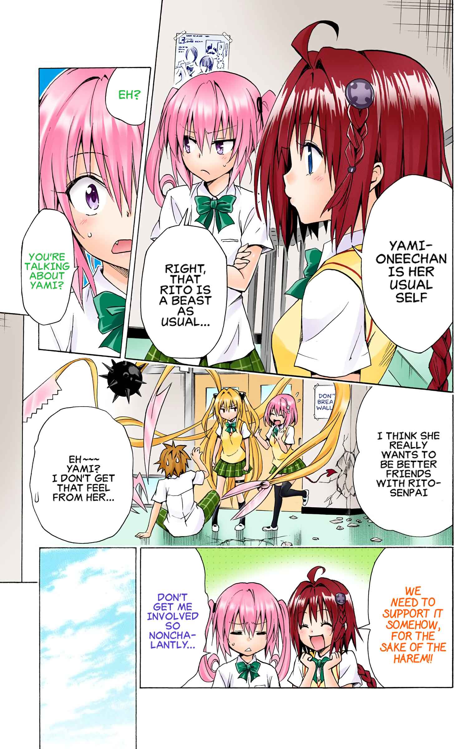 To Love Ru Darkness (Official Colored) Chapter 53 - Page 4