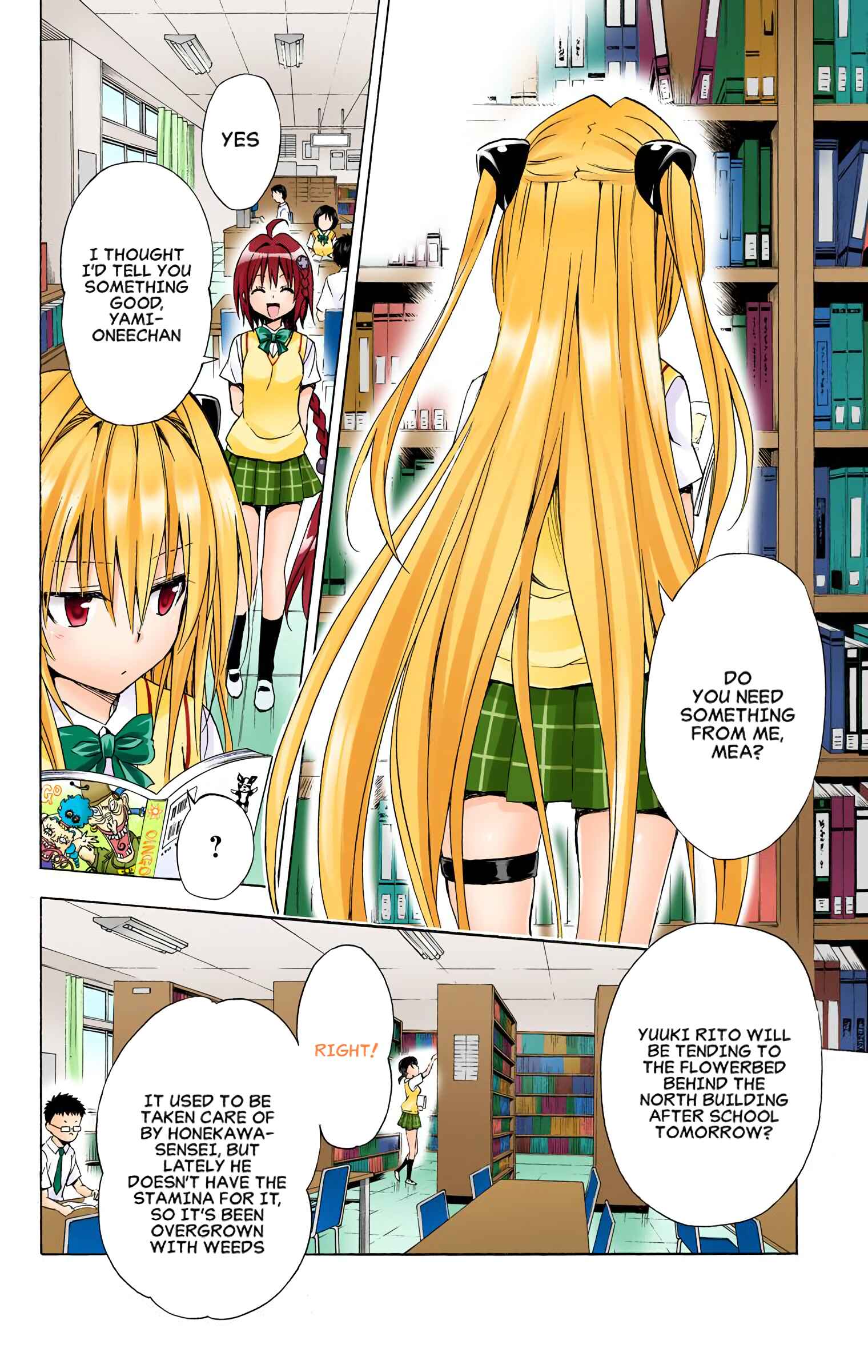 To Love Ru Darkness (Official Colored) Chapter 53 - Page 7