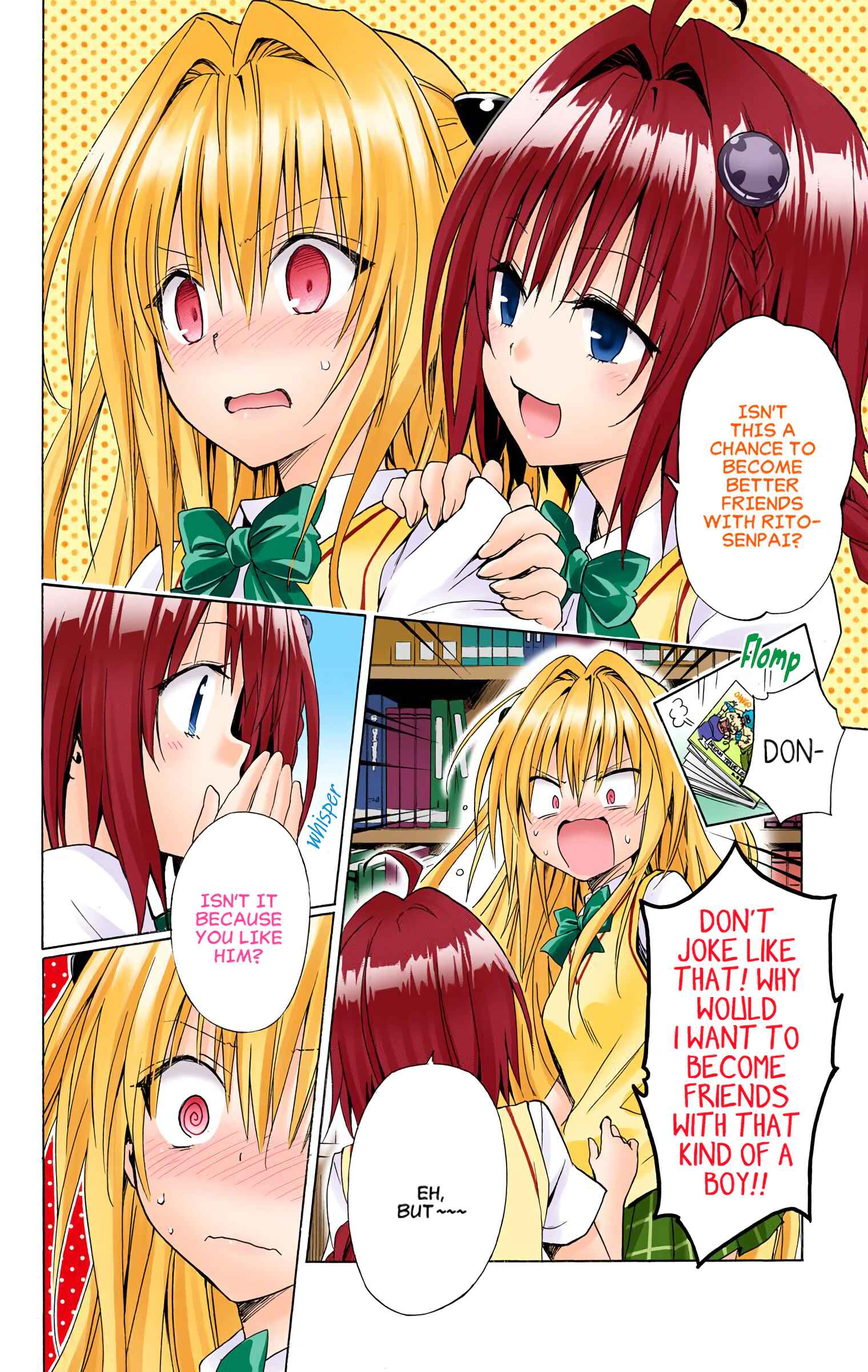To Love Ru Darkness (Official Colored) Chapter 53 - Page 9