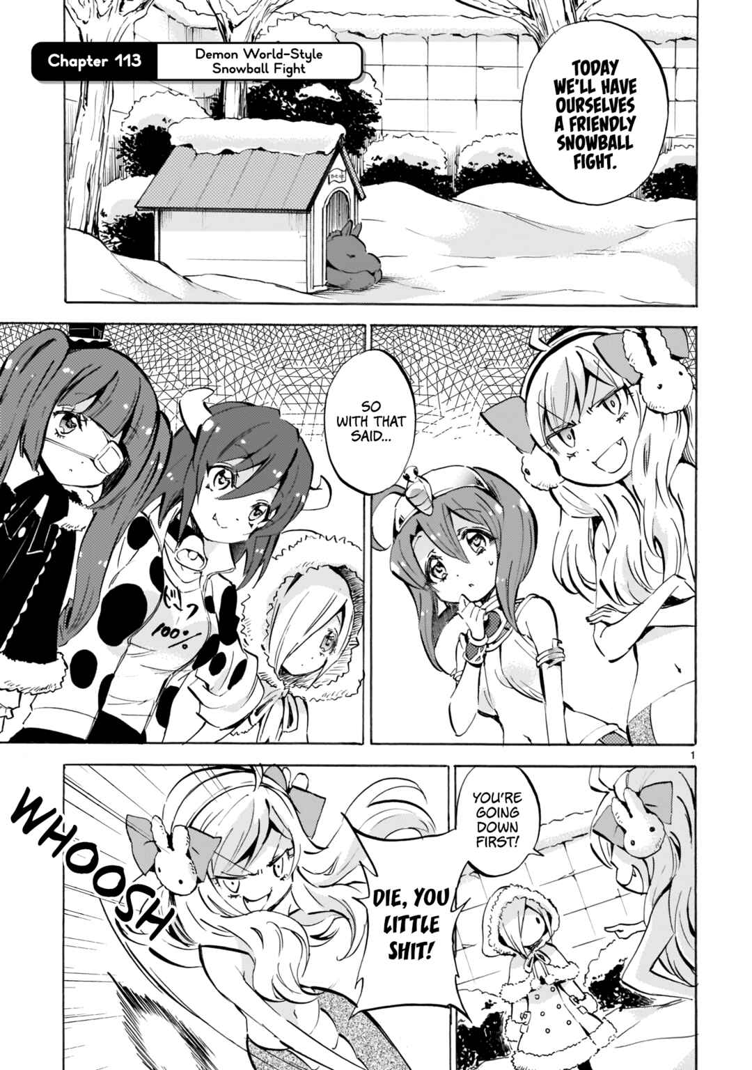 Jashin-chan Dropkick Chapter 113 - Page 1