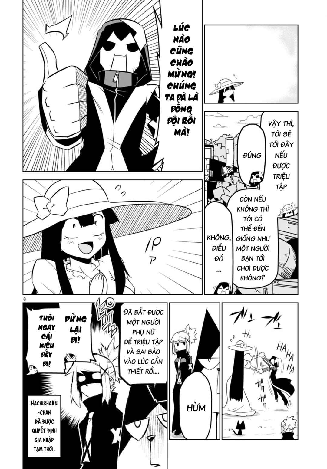 Zannen Onna Kanbu Black General-san Chapter 152 - Page 10