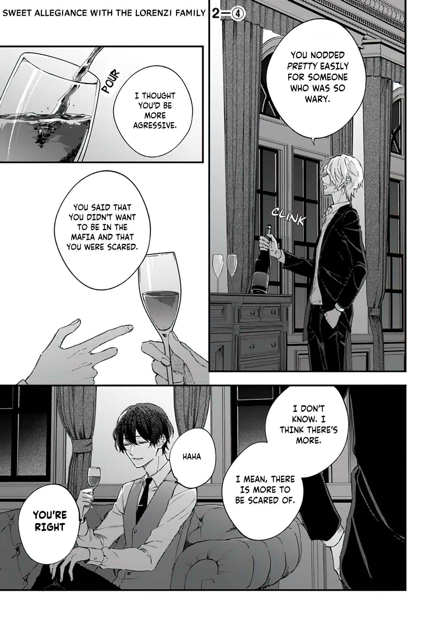 Koyoi, Lorenzi-ke de Kanbi naru Chuusei wo Chapter 2.4 - Page 1