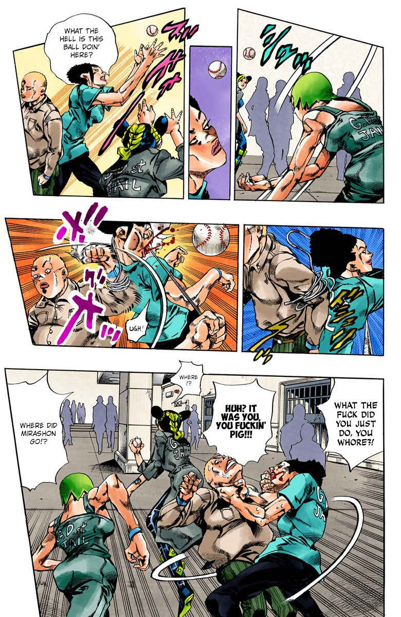 JoJo no Kimyou na Bouken: Part 6 - Stone Ocean Color-ban Chapter 38 - Page 6