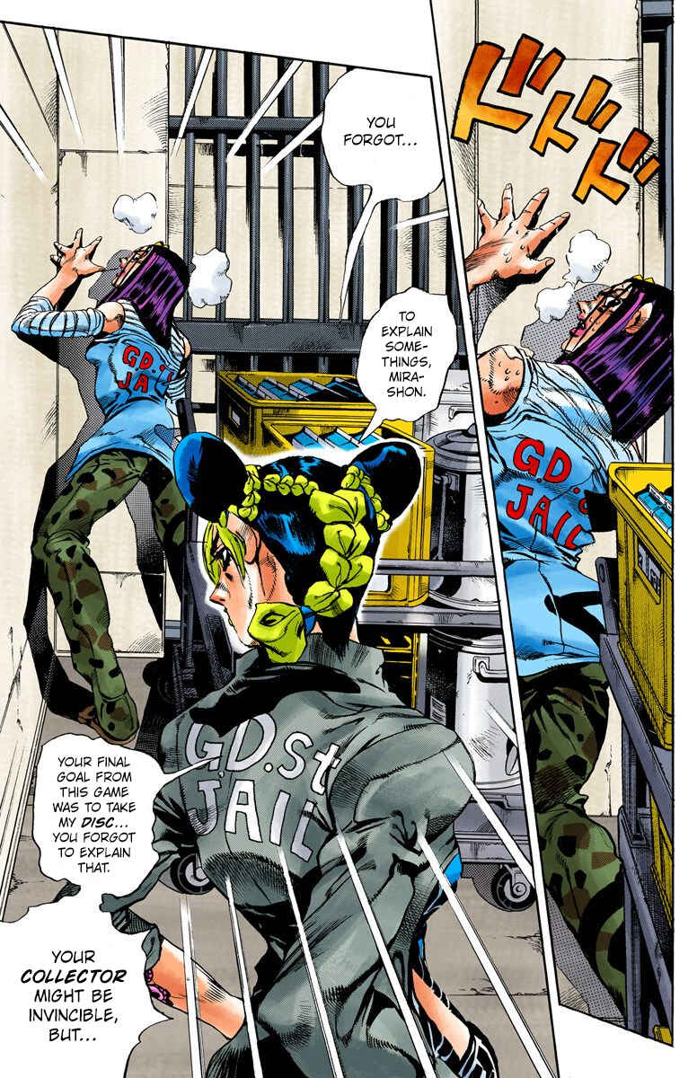 JoJo no Kimyou na Bouken: Part 6 - Stone Ocean Color-ban Chapter 38 - Page 8