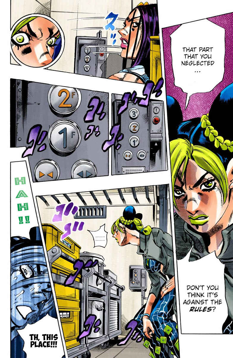 JoJo no Kimyou na Bouken: Part 6 - Stone Ocean Color-ban Chapter 38 - Page 9