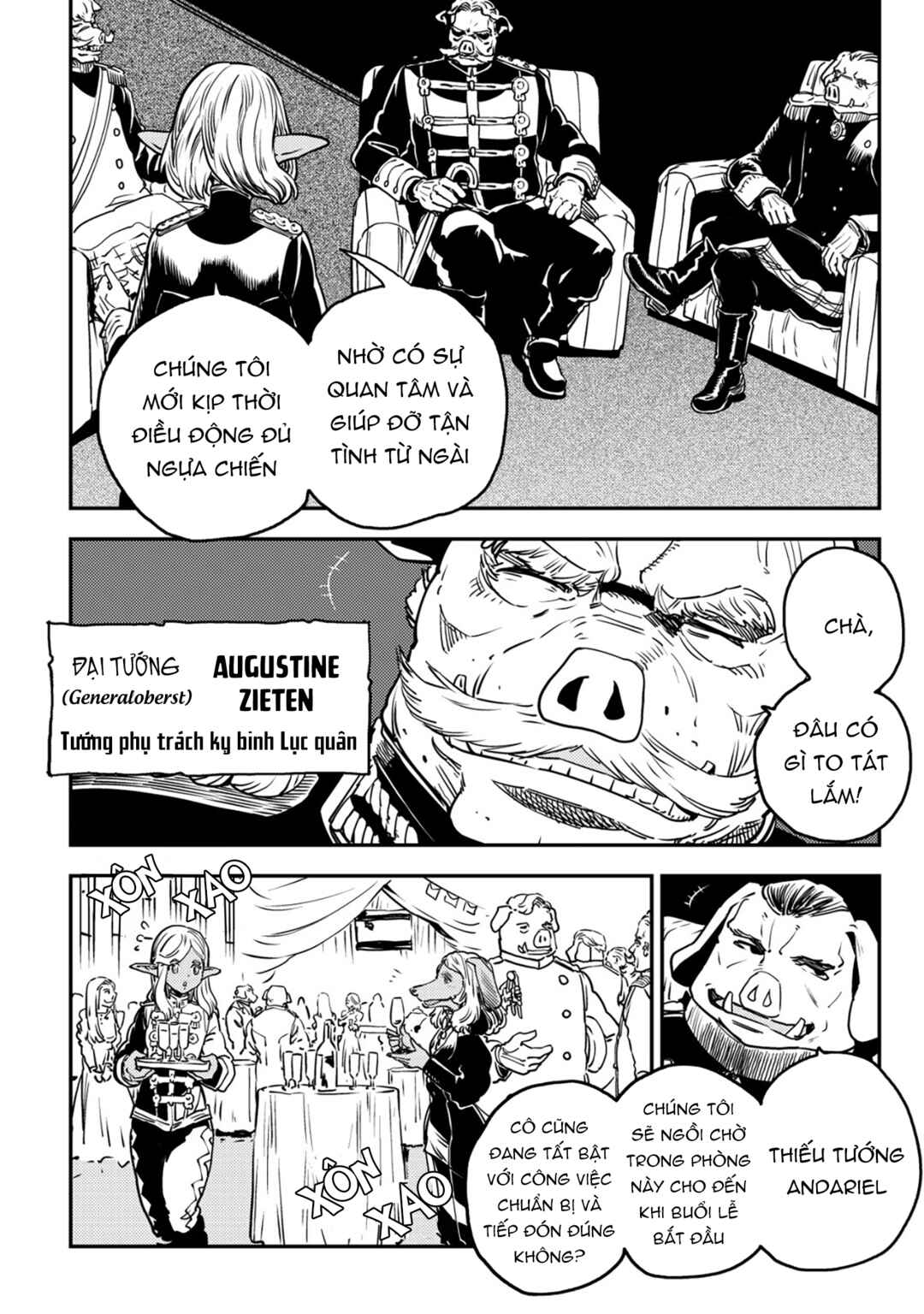 Orcsen Oukokushi ~Yaban na Orc no Kuni wa, Ikanishite Heiwa na Elf no Kuni wo Yakiharau ni Itatta ka~ Chapter 7 - Page 14