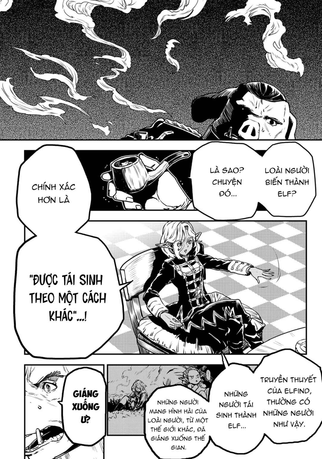 Orcsen Oukokushi ~Yaban na Orc no Kuni wa, Ikanishite Heiwa na Elf no Kuni wo Yakiharau ni Itatta ka~ Chapter 7 - Page 42