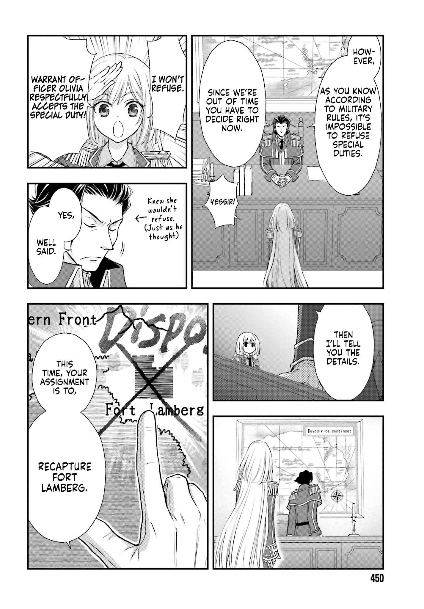 Shinigami ni Sodaterareta Shoujo wa Shikkoku no Tsurugi o Mune ni Idaku Chapter 3 - Page 23