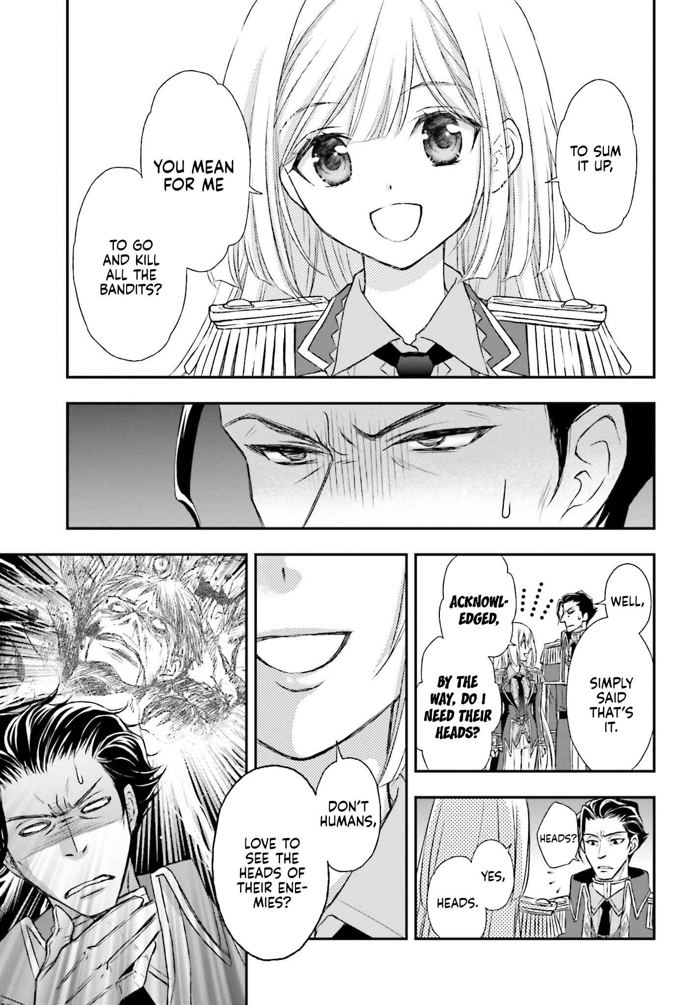 Shinigami ni Sodaterareta Shoujo wa Shikkoku no Tsurugi o Mune ni Idaku Chapter 3 - Page 26