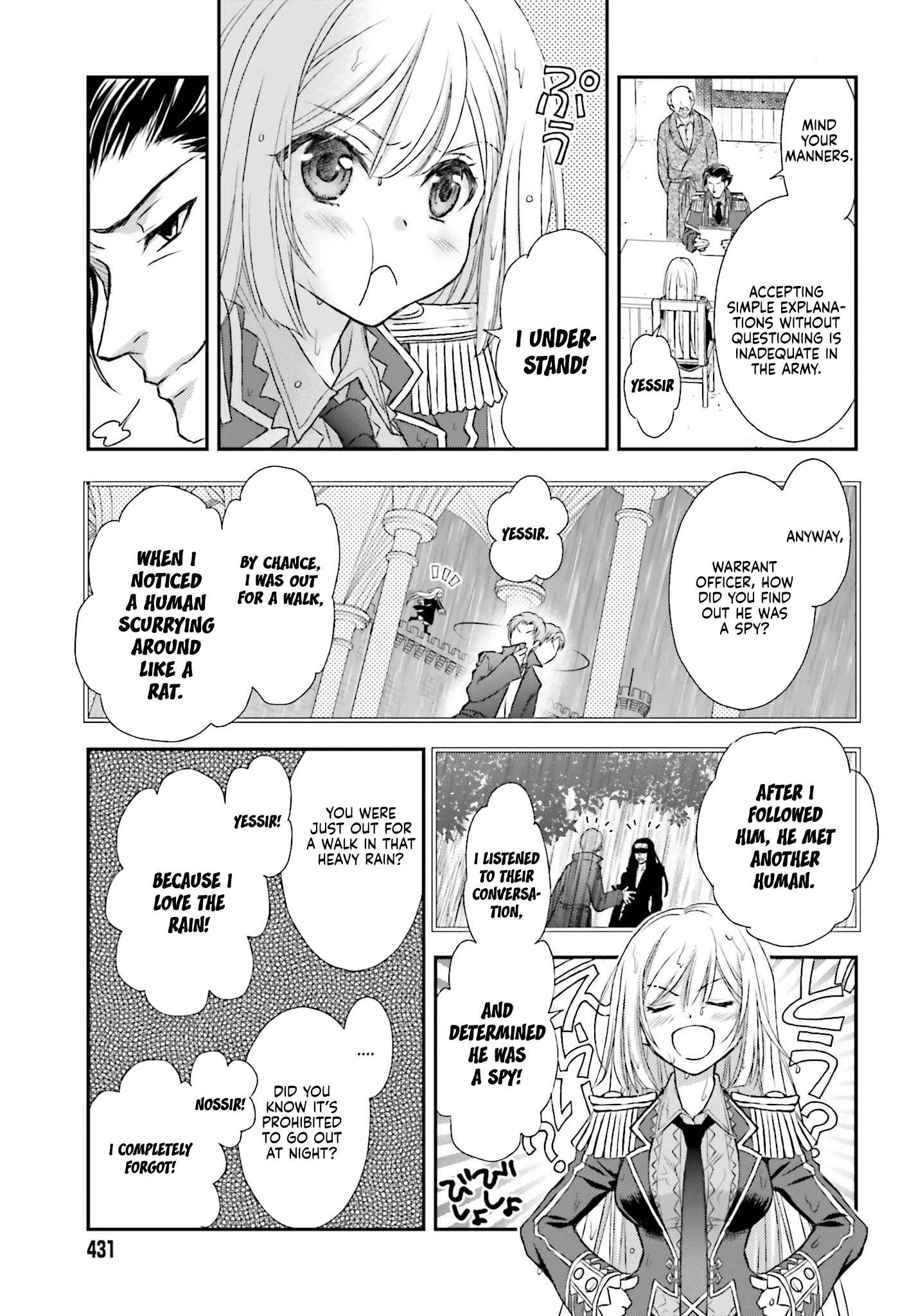 Shinigami ni Sodaterareta Shoujo wa Shikkoku no Tsurugi o Mune ni Idaku Chapter 3 - Page 4