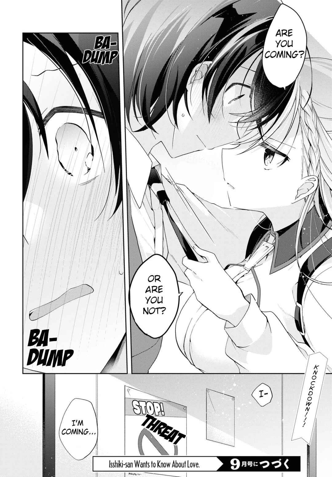 Isshiki-san wa Koi wo Shiritai. Chapter 12 - Page 21