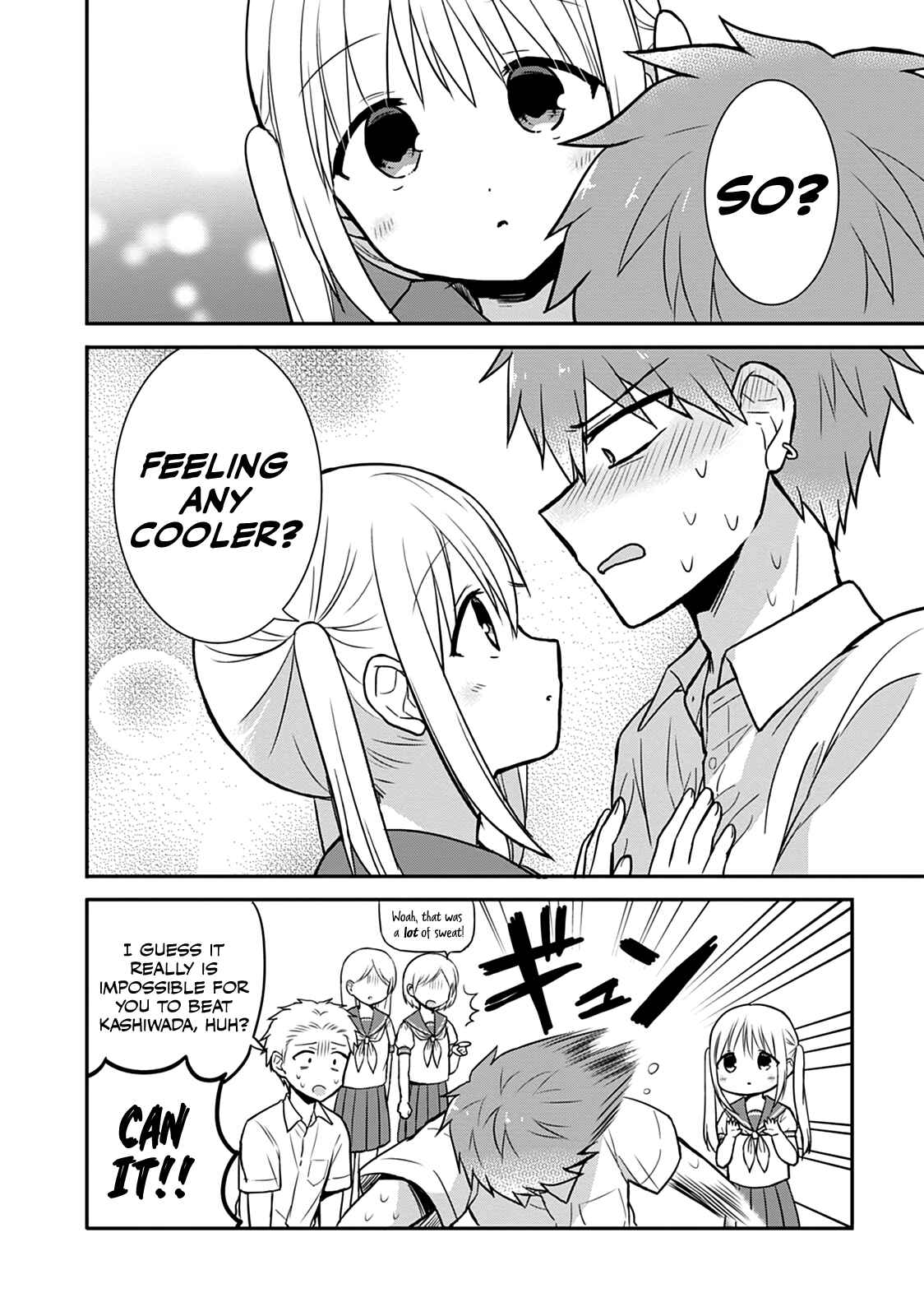 Kao ni Denai Kashiwada-san to Kao ni Deru Oota-kun Chapter 32 - Page 9