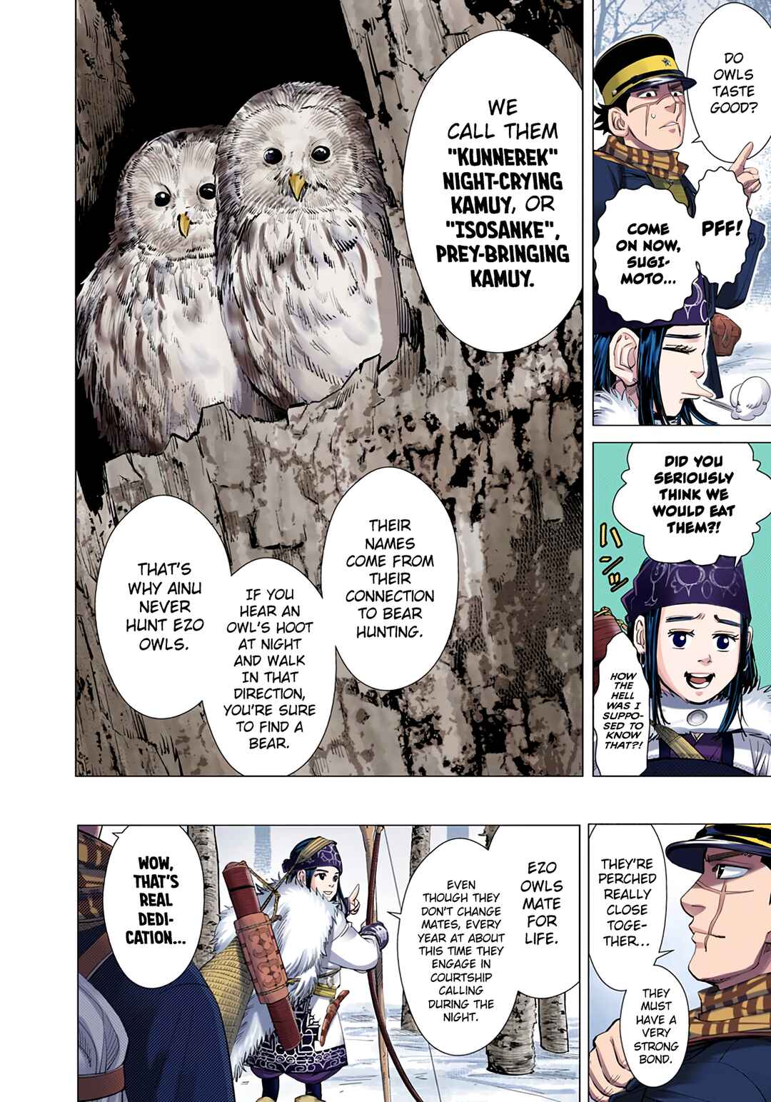 Golden Kamuy (Official Colored) Chapter 35 - Page 4