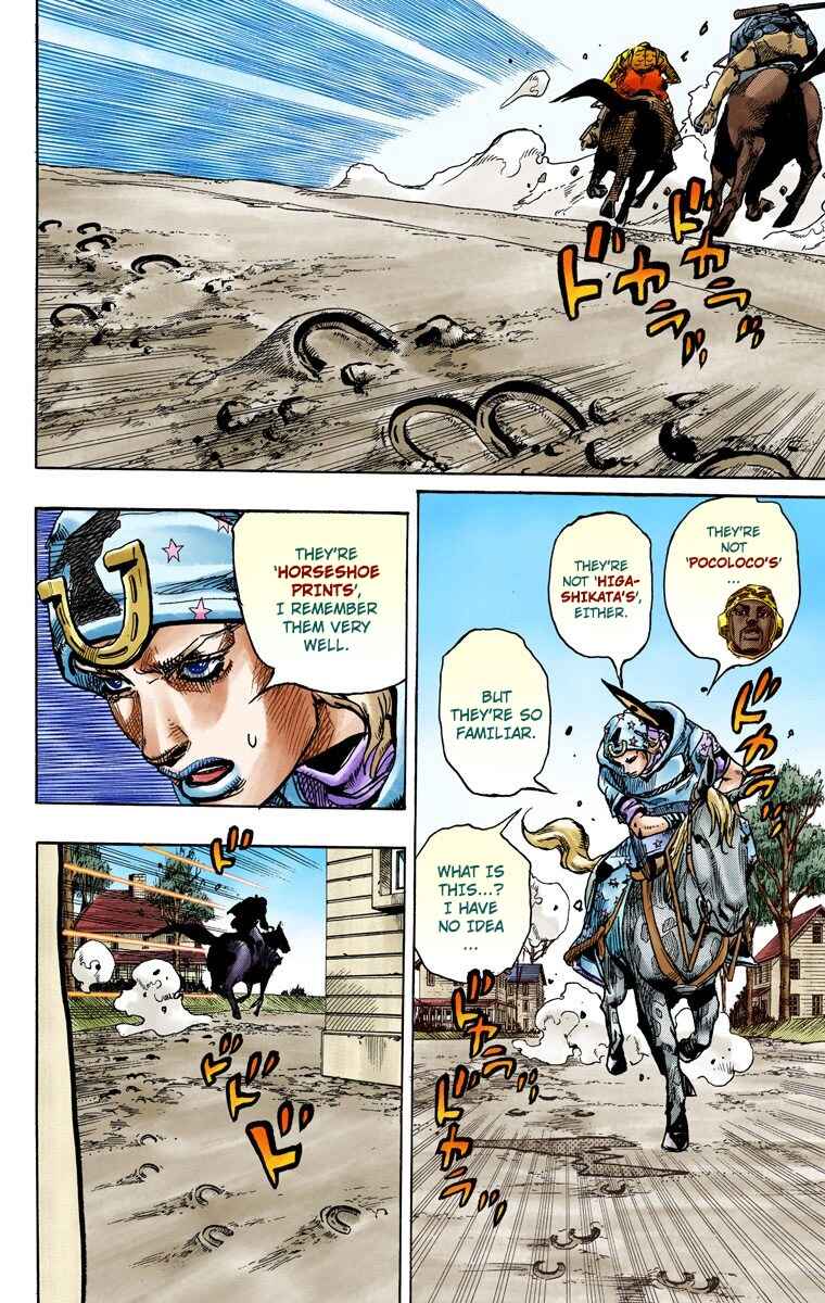 JoJo no Kimyou na Bouken: Part 7 - Steel Ball Run Color-ban Chapter 90 - Page 26