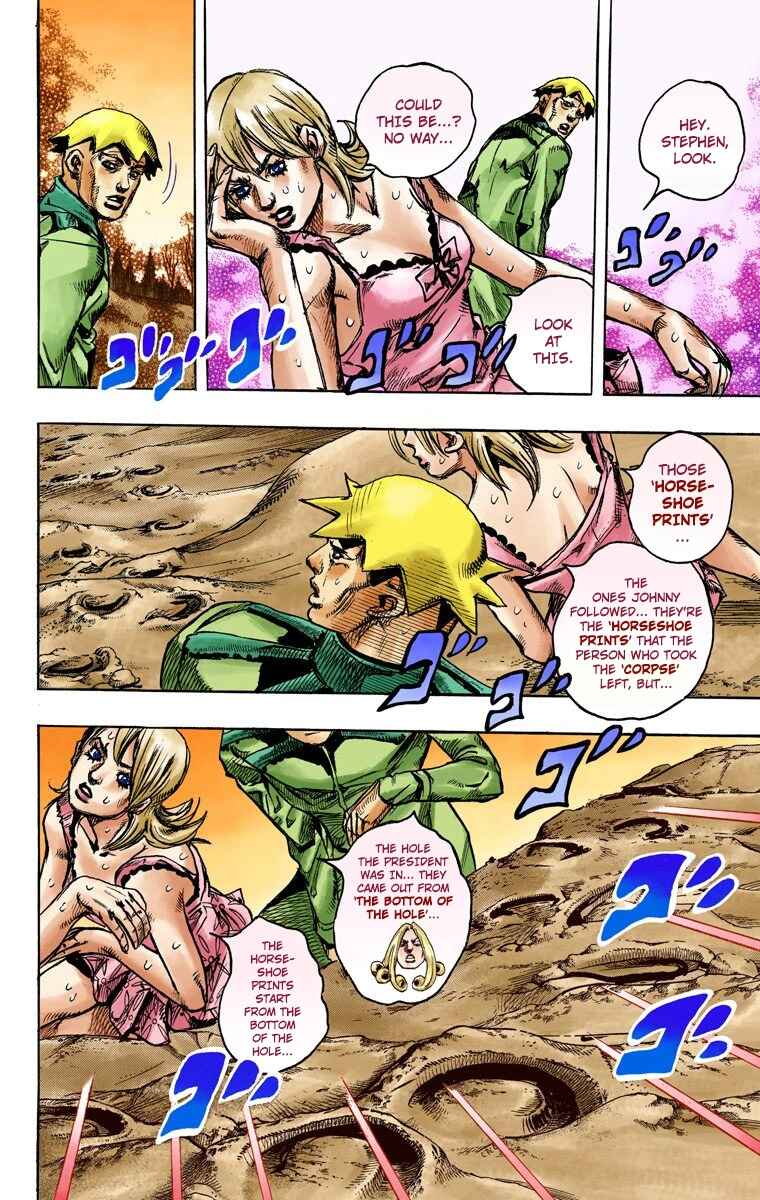 JoJo no Kimyou na Bouken: Part 7 - Steel Ball Run Color-ban Chapter 90 - Page 34