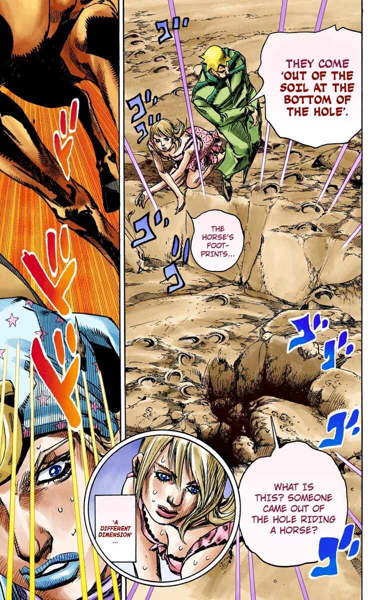 JoJo no Kimyou na Bouken: Part 7 - Steel Ball Run Color-ban Chapter 90 - Page 35