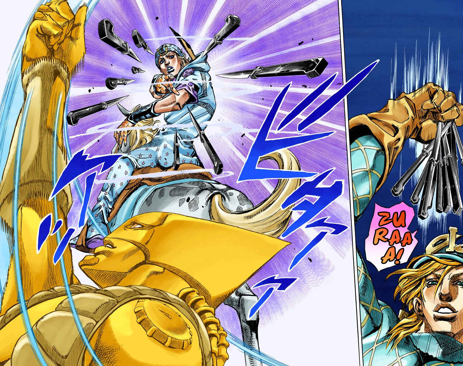 JoJo no Kimyou na Bouken: Part 7 - Steel Ball Run Color-ban Chapter 90 - Page 38