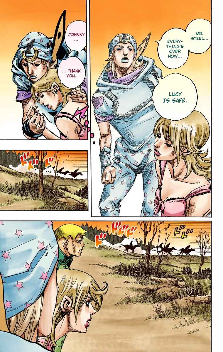 JoJo no Kimyou na Bouken: Part 7 - Steel Ball Run Color-ban Chapter 90 - Page 8