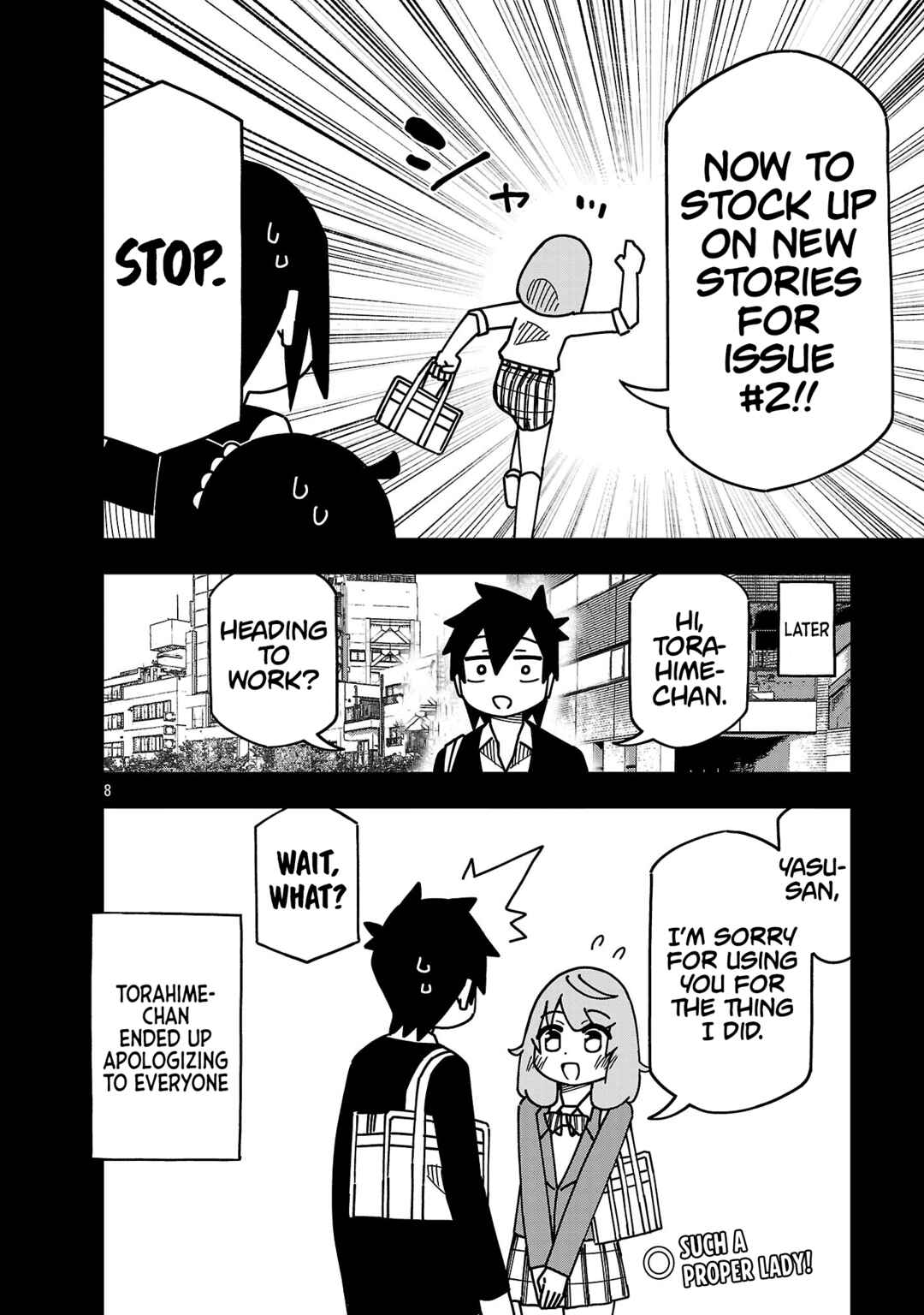Kawaii Kouhai ni Iwasaretai Chapter 140 - Page 8