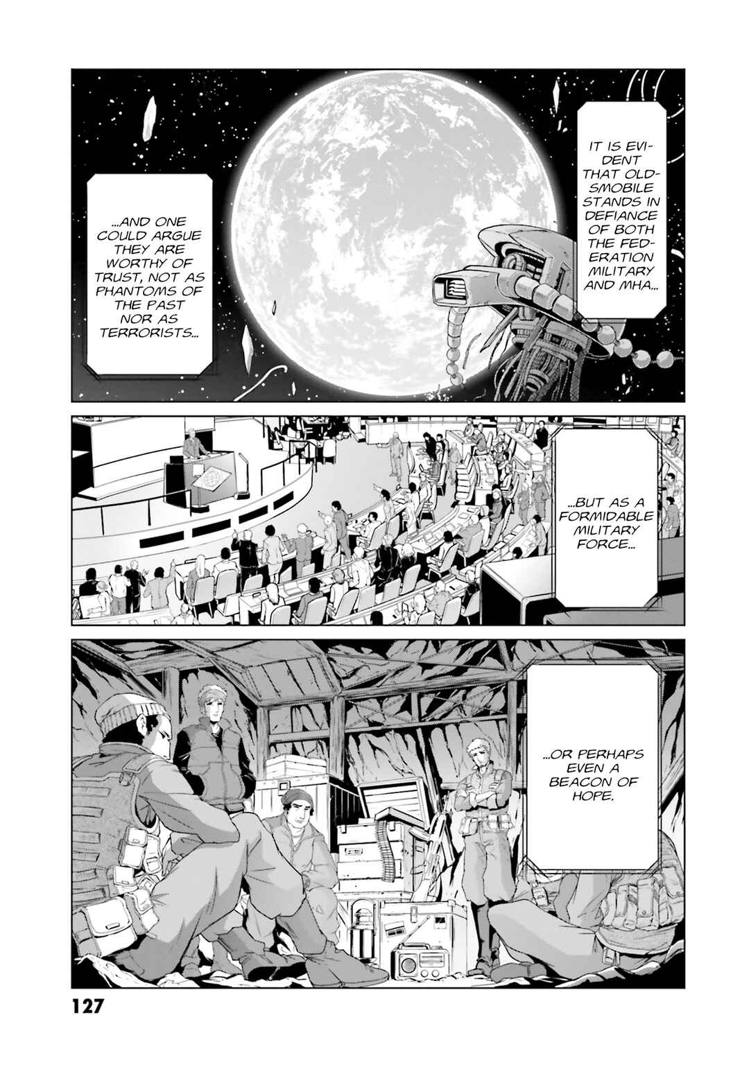 Mobile Suit Gundam F90: Cluster Chapter 18 - Page 17