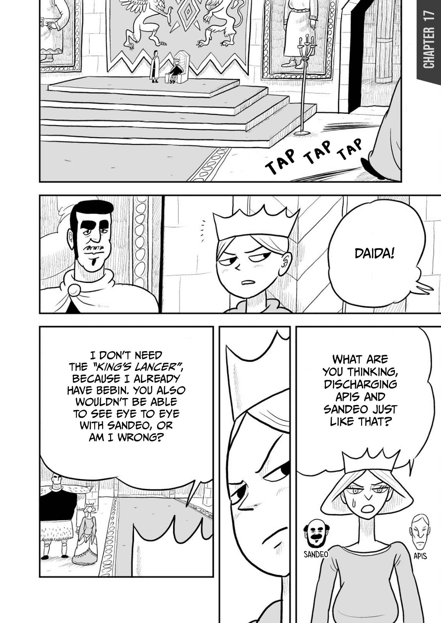 Ousama Ranking Chapter 17 - Page 1