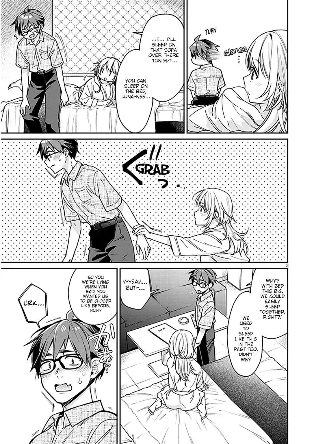 Kuse Tsuyo Kanojo wa Toko ni Izanau Chapter 11 - Page 3
