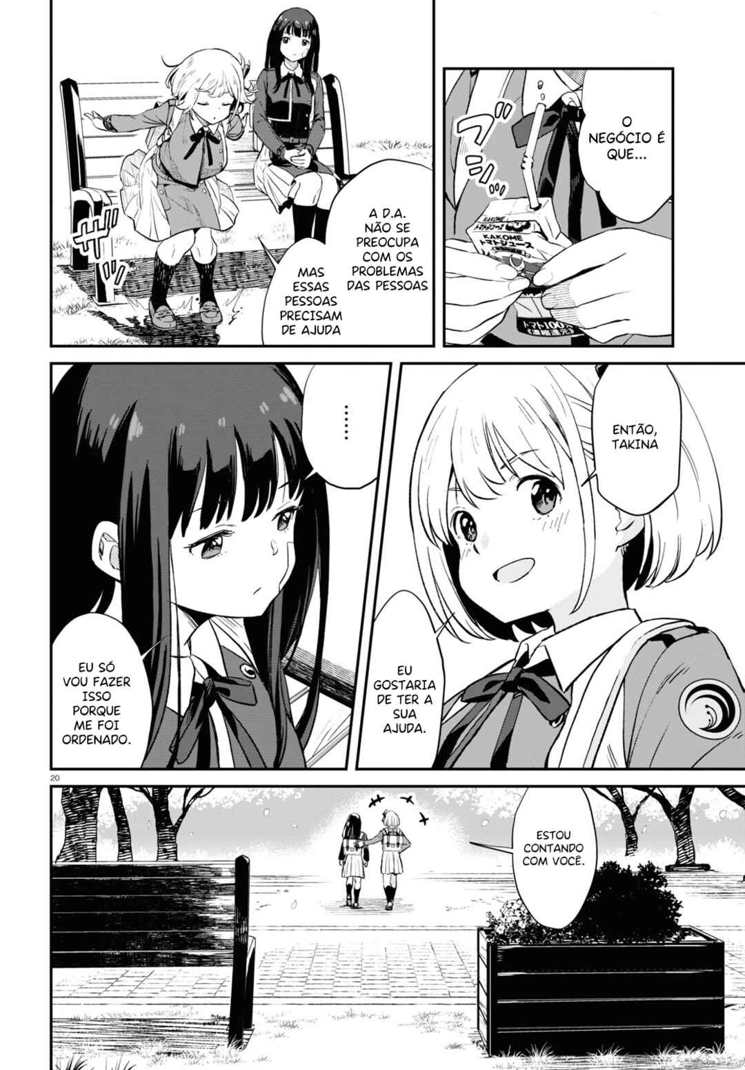 Lycoris Recoil Chapter 2 - Page 21