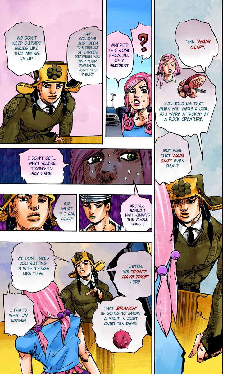 JoJo no Kimyou na Bouken: Part 8 - JoJolion Color-ban Chapter 83 - Page 13