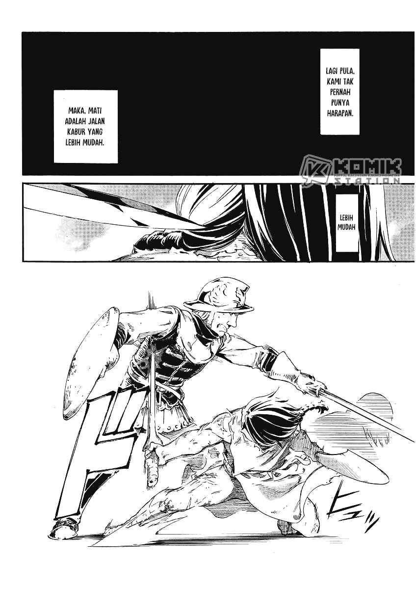 Horyo Eiyuu ~Sute koma ni sareta Kendo wa Tekikoku de Nariagaru~ Chapter 1 - Page 27
