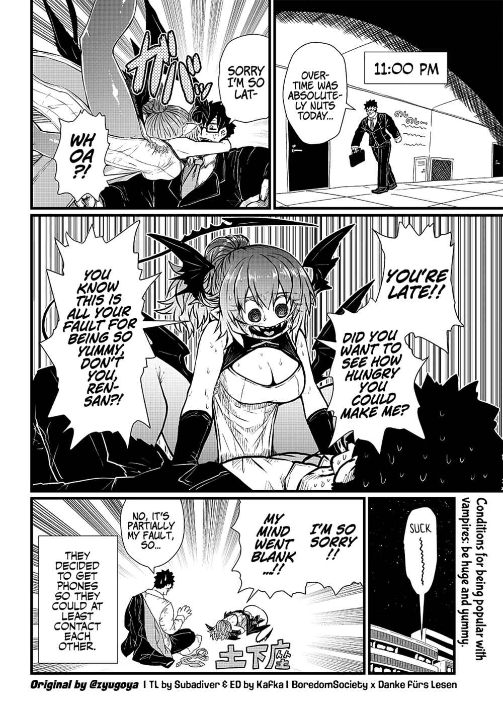 Oyaku ni Tatsu no de Chi o Kudasai Chapter 2 - Page 11