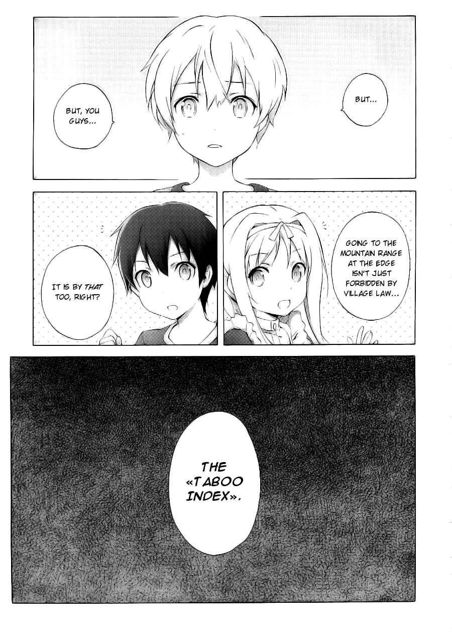 Sword Art Online: Project Alicization Chapter 1 - Page 22