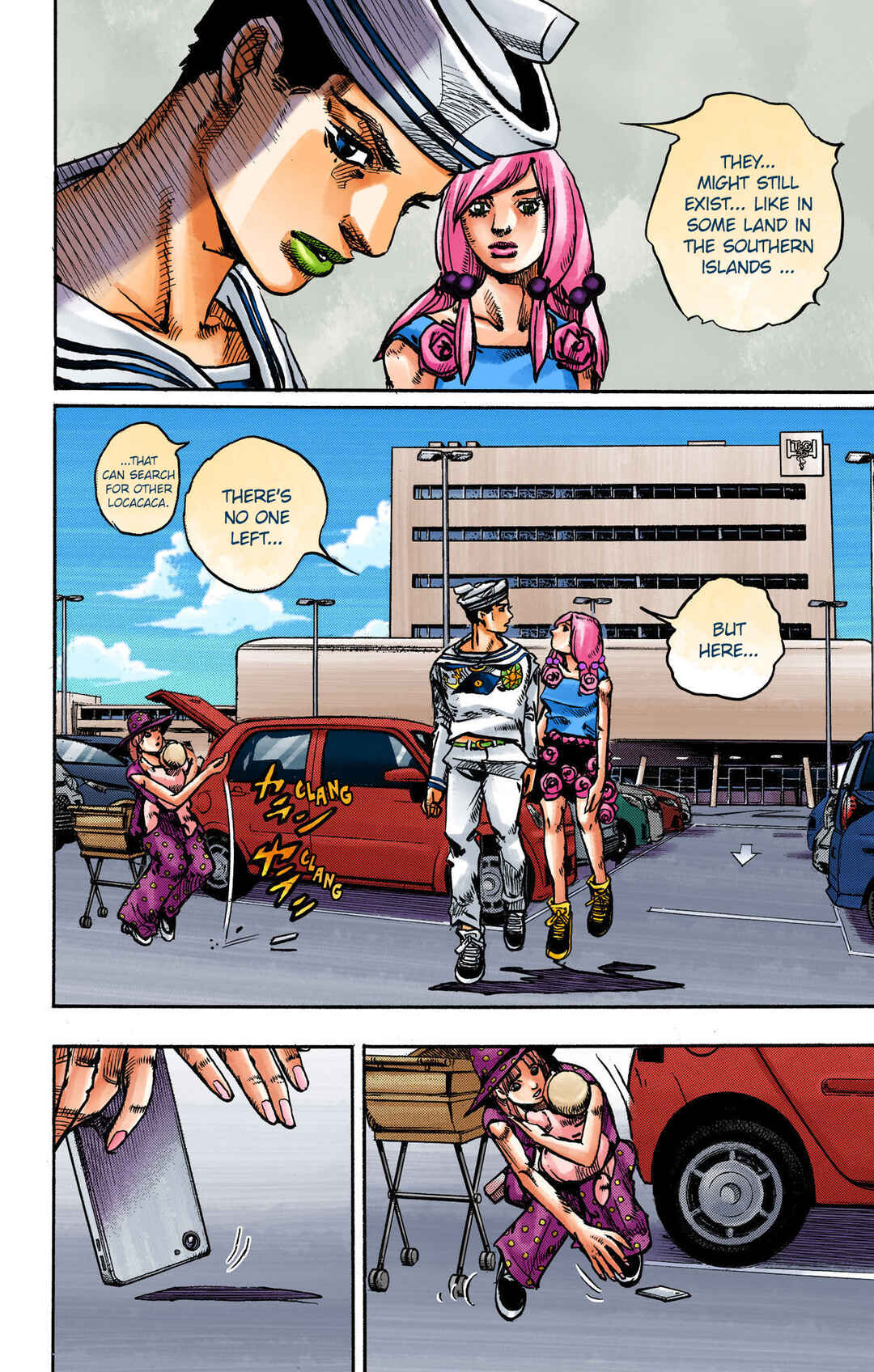 JoJo no Kimyou na Bouken: Part 8 - JoJolion Color-ban Chapter 110 - Page 32