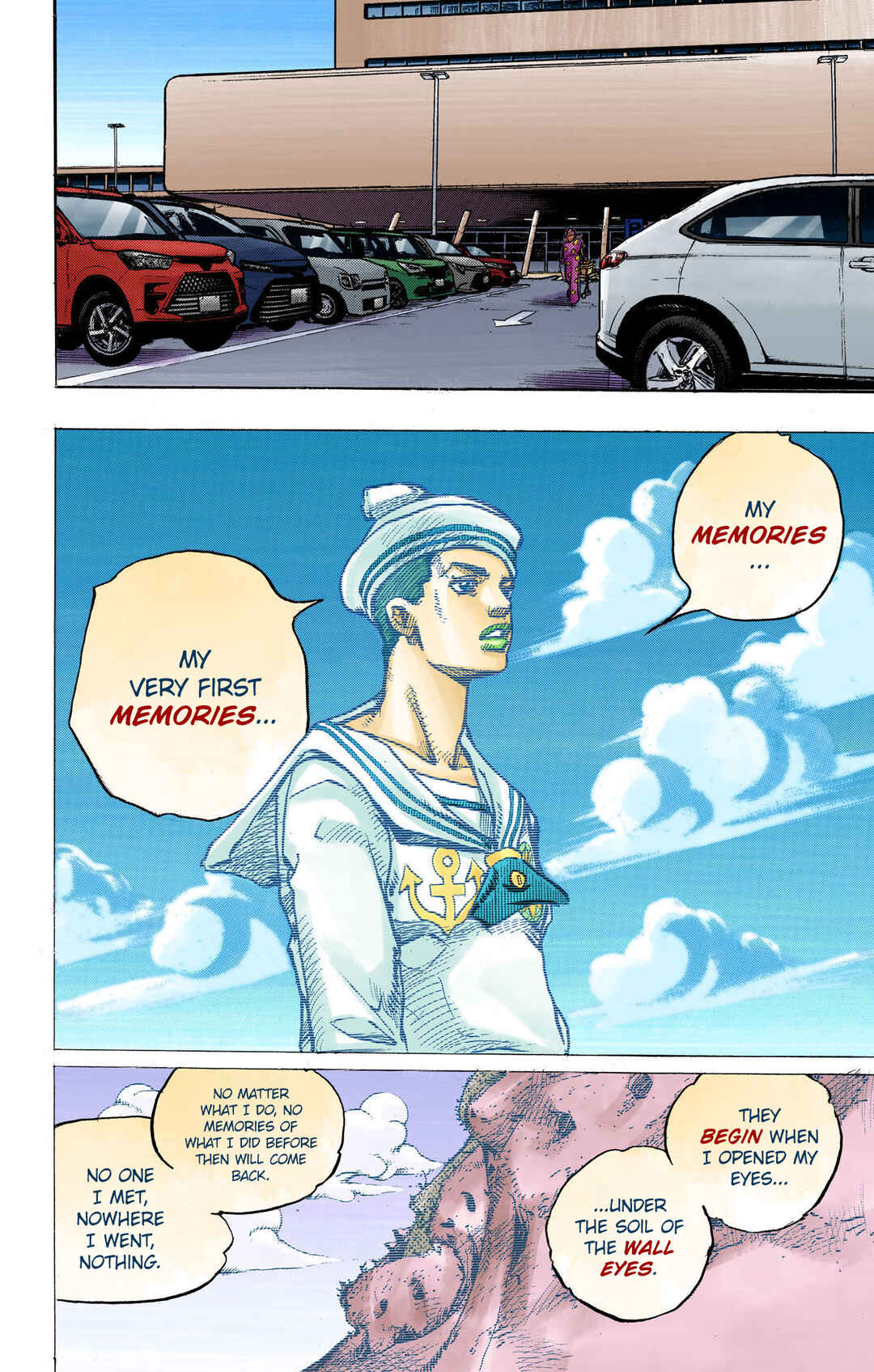 JoJo no Kimyou na Bouken: Part 8 - JoJolion Color-ban Chapter 110 - Page 36