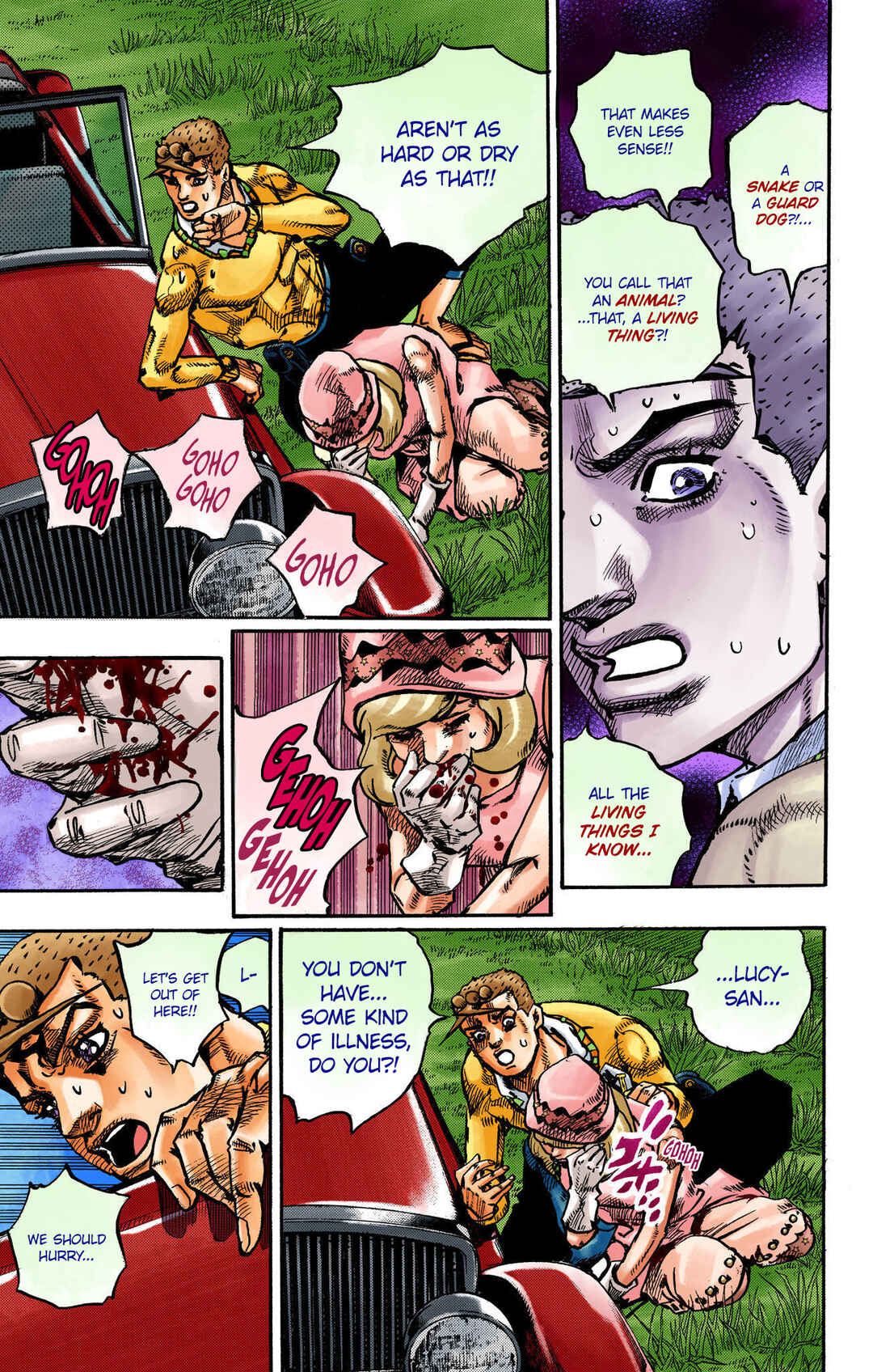 JoJo no Kimyou na Bouken: Part 8 - JoJolion Color-ban Chapter 110 - Page 8