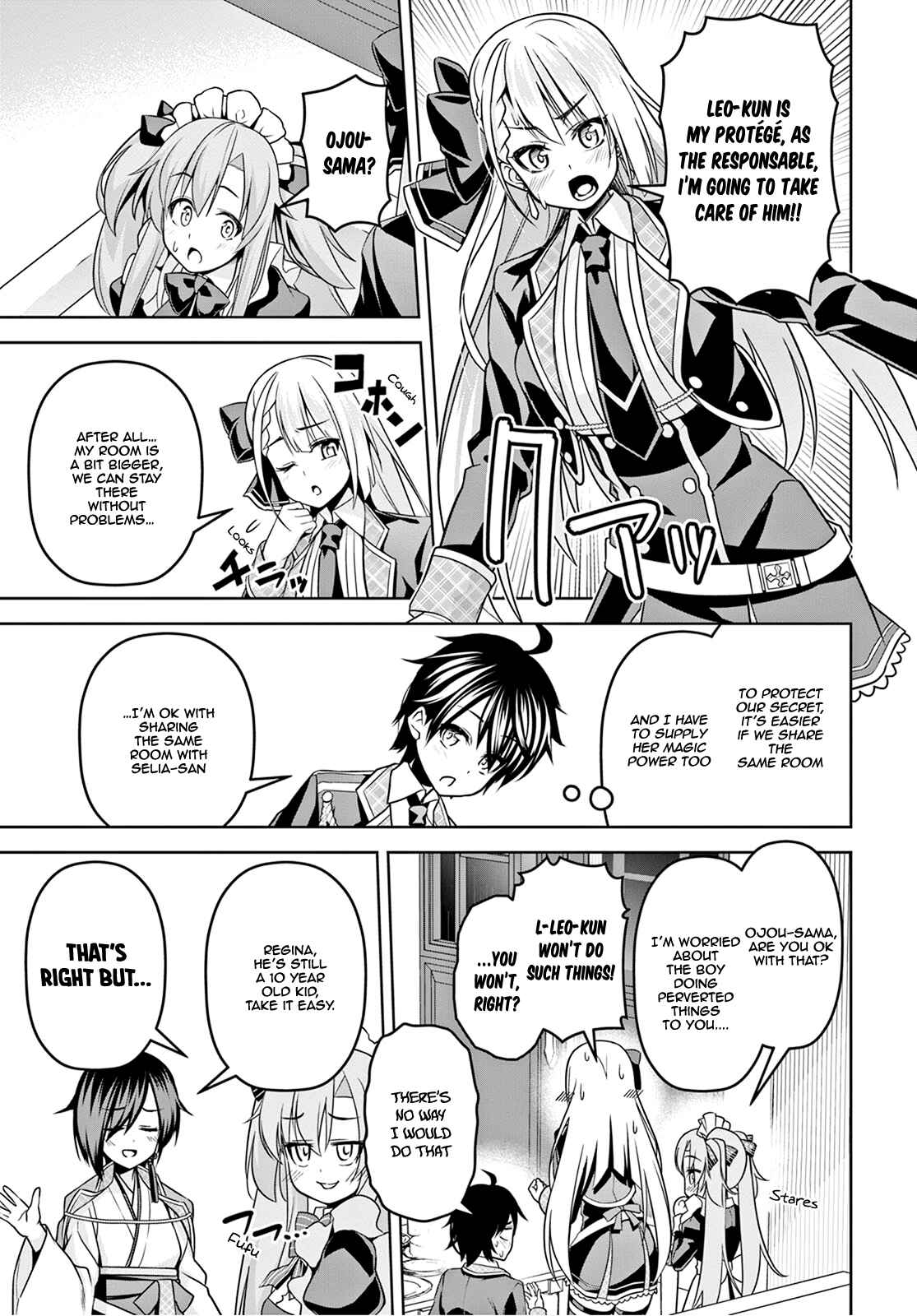 Seiken Gakuin no Maken Tsukai Chapter 6 - Page 12