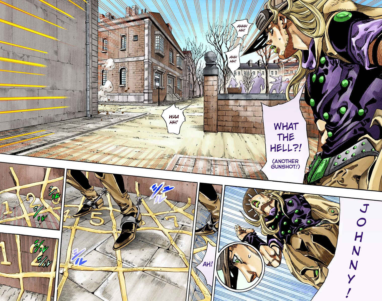 JoJo no Kimyou na Bouken: Part 7 - Steel Ball Run Color-ban Chapter 65 - Page 12