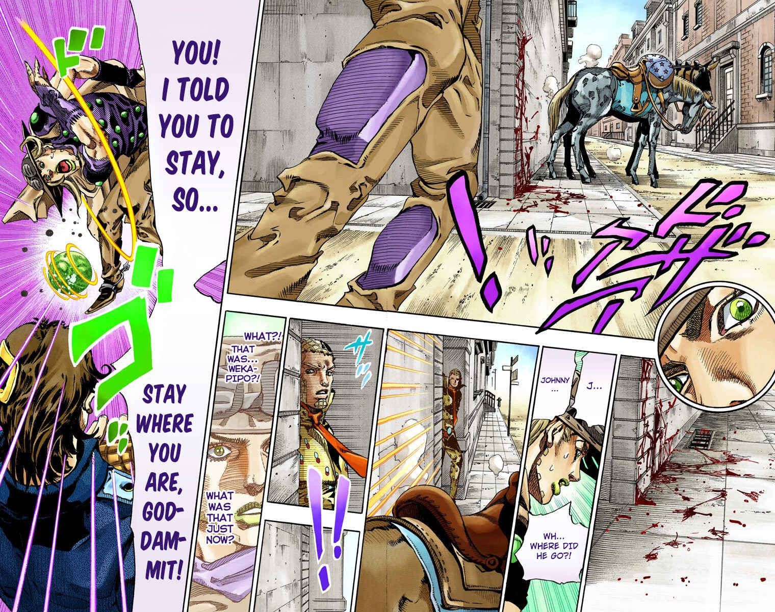 JoJo no Kimyou na Bouken: Part 7 - Steel Ball Run Color-ban Chapter 65 - Page 18