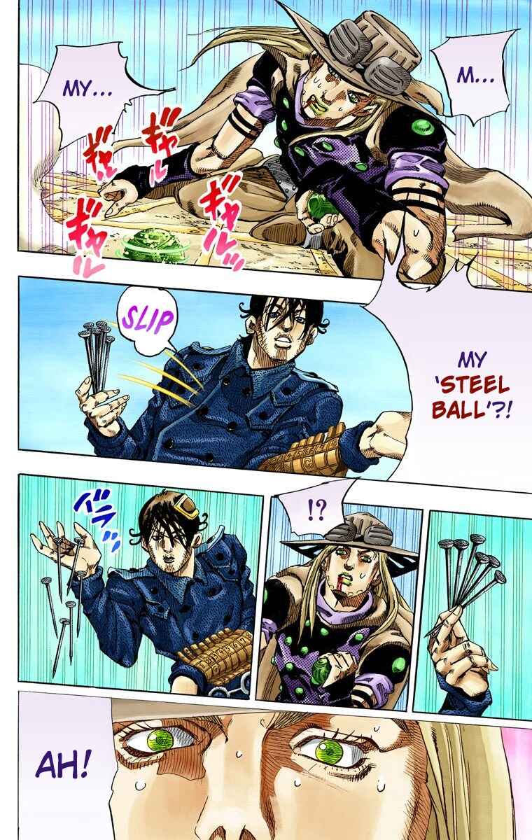 JoJo no Kimyou na Bouken: Part 7 - Steel Ball Run Color-ban Chapter 65 - Page 22