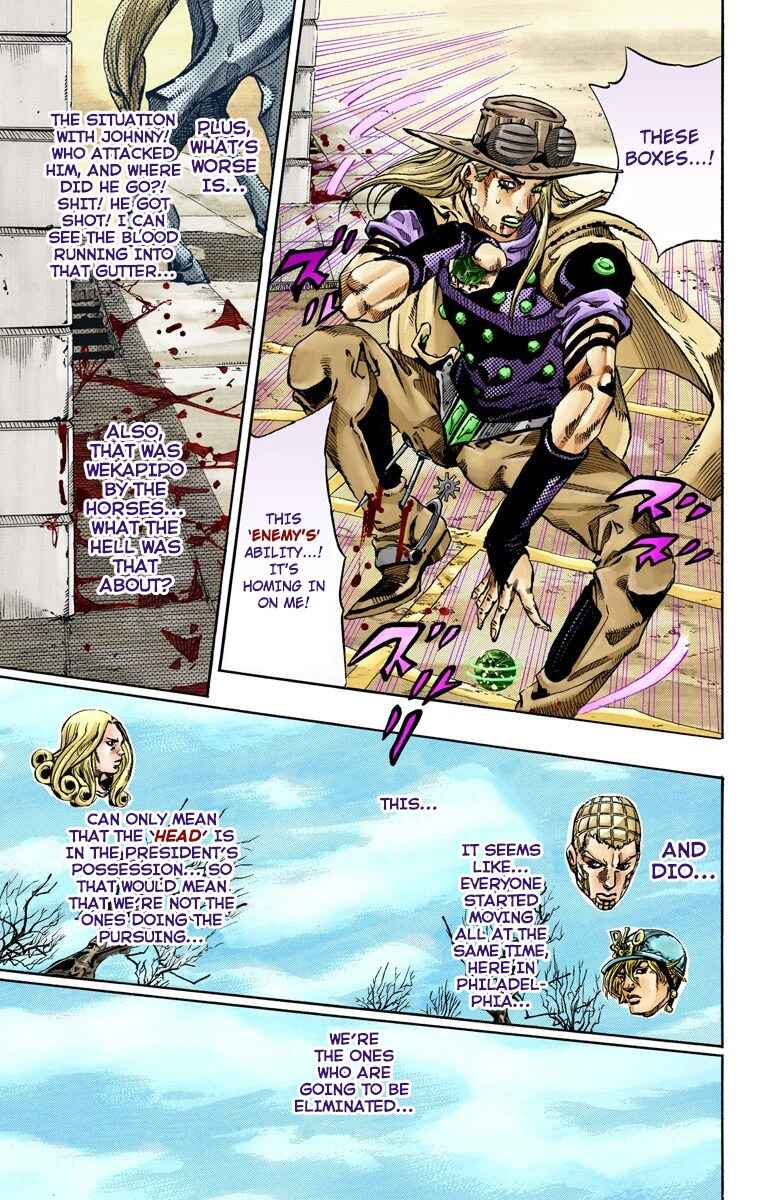 JoJo no Kimyou na Bouken: Part 7 - Steel Ball Run Color-ban Chapter 65 - Page 27