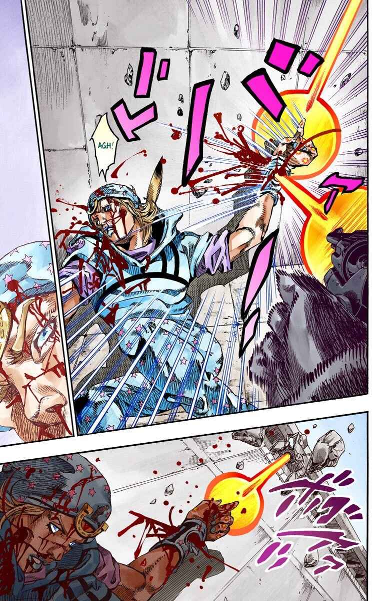 JoJo no Kimyou na Bouken: Part 7 - Steel Ball Run Color-ban Chapter 65 - Page 9