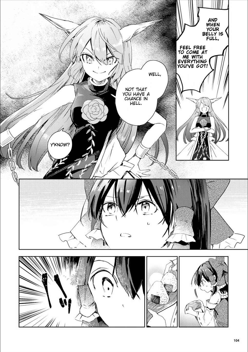 Touhou Ibara Kasen ~ Wild and Horned Hermit. Chapter 49.5 - Page 25