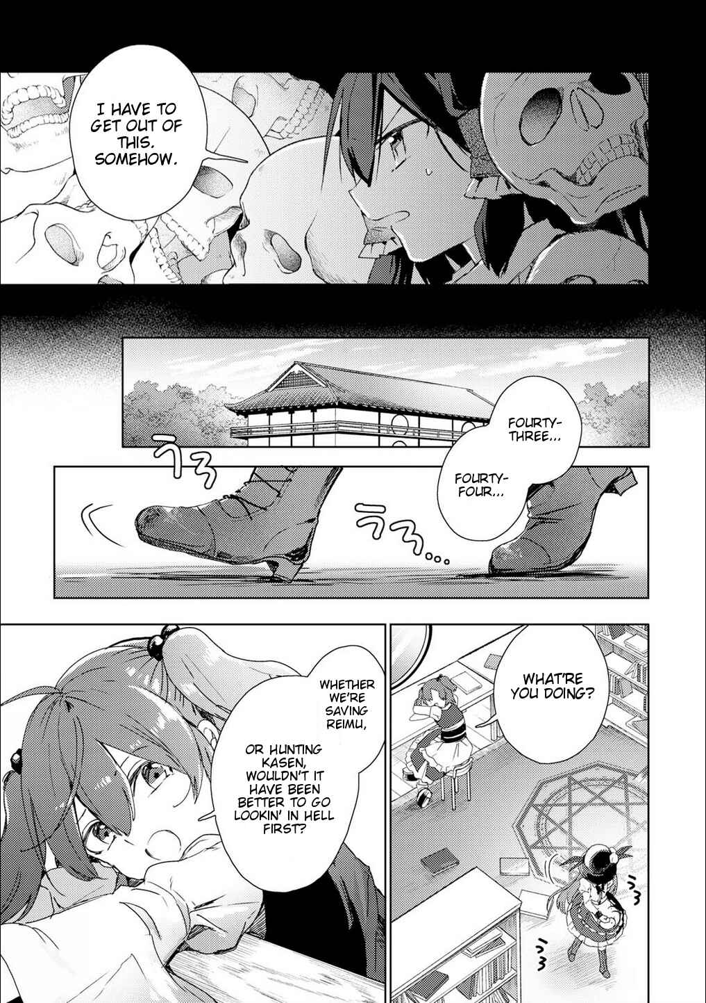 Touhou Ibara Kasen ~ Wild and Horned Hermit. Chapter 49.5 - Page 9