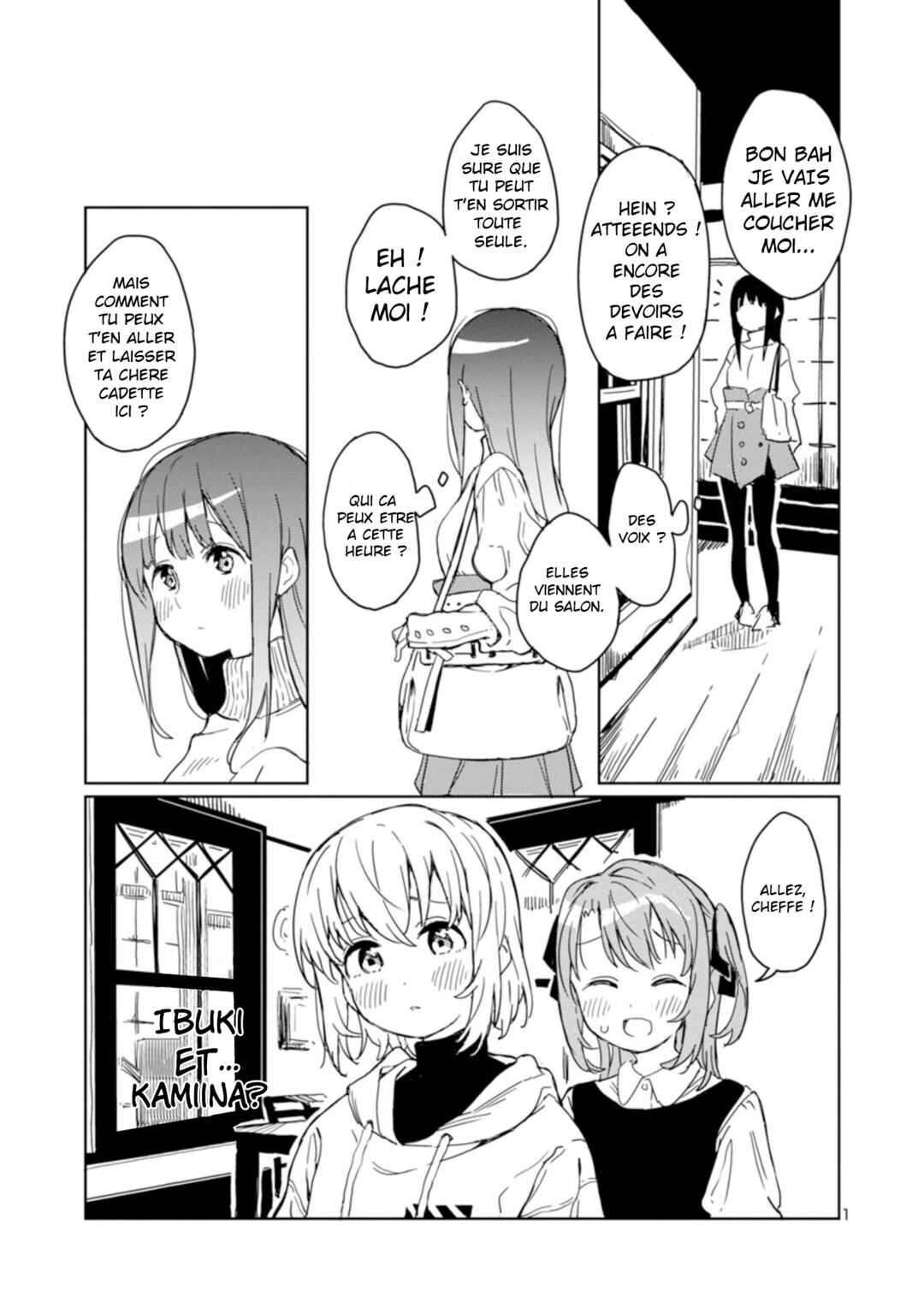 Kamiina Botan, Yoeru Sugata wa Yuri no Hana Chapter 3 - Page 1