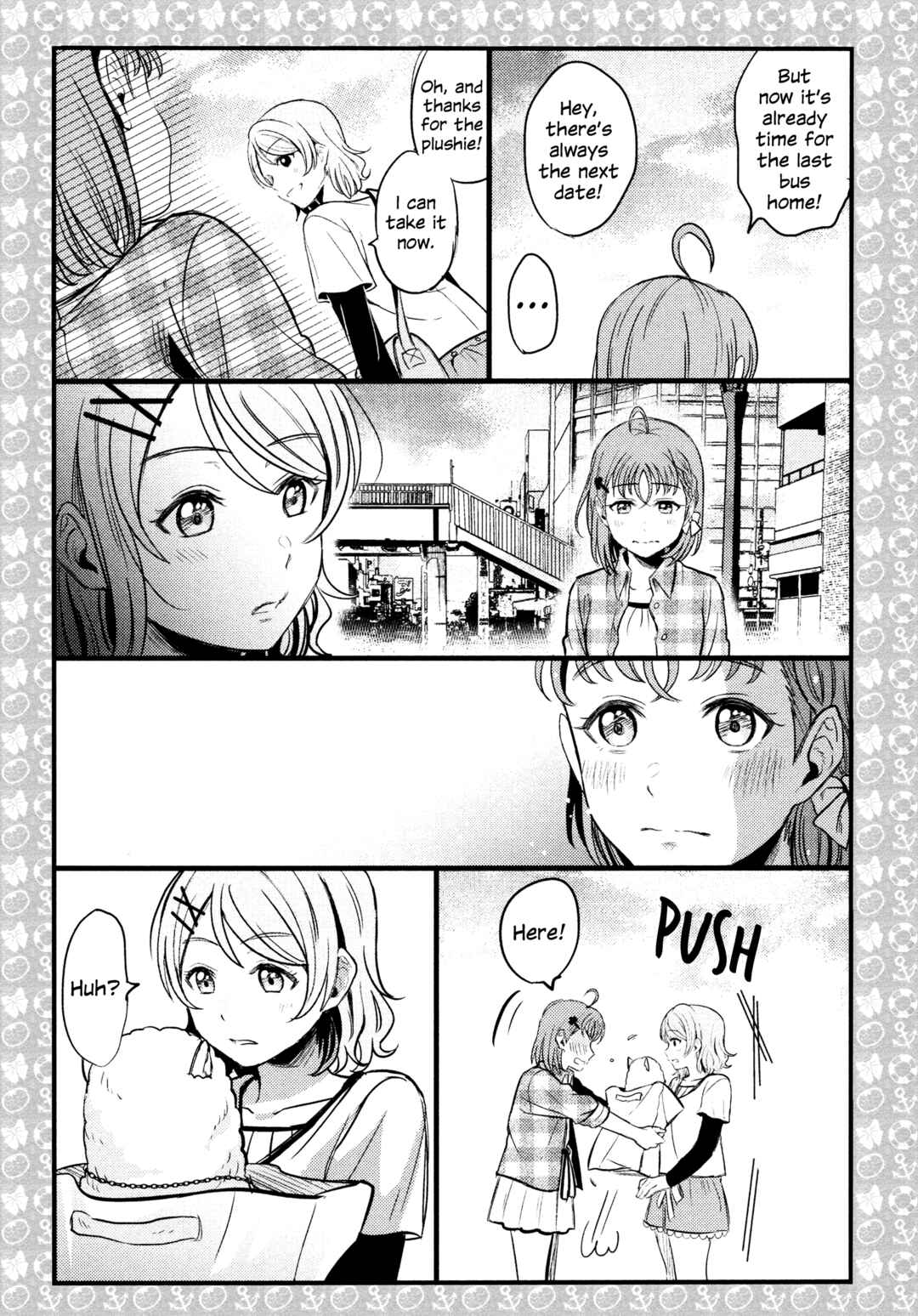 Love Live! Sunshine!! - A Love-Tinted Aquamarine (Doujinshi) Chapter 3 - Page 10