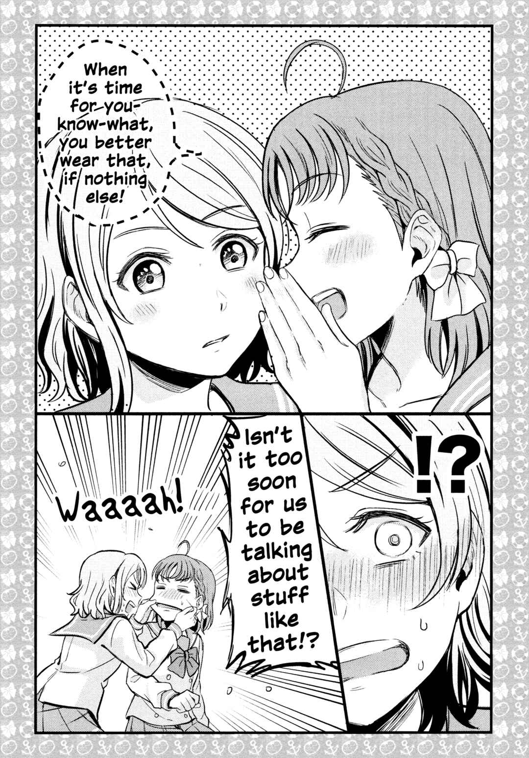 Love Live! Sunshine!! - A Love-Tinted Aquamarine (Doujinshi) Chapter 3 - Page 17