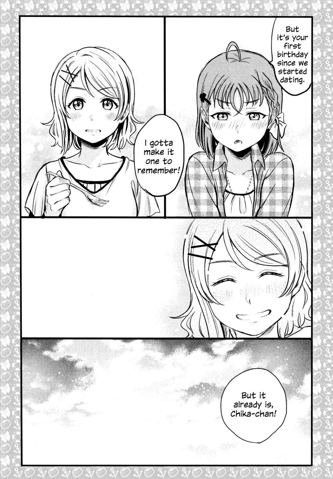 Love Live! Sunshine!! - A Love-Tinted Aquamarine (Doujinshi) Chapter 3 - Page 8