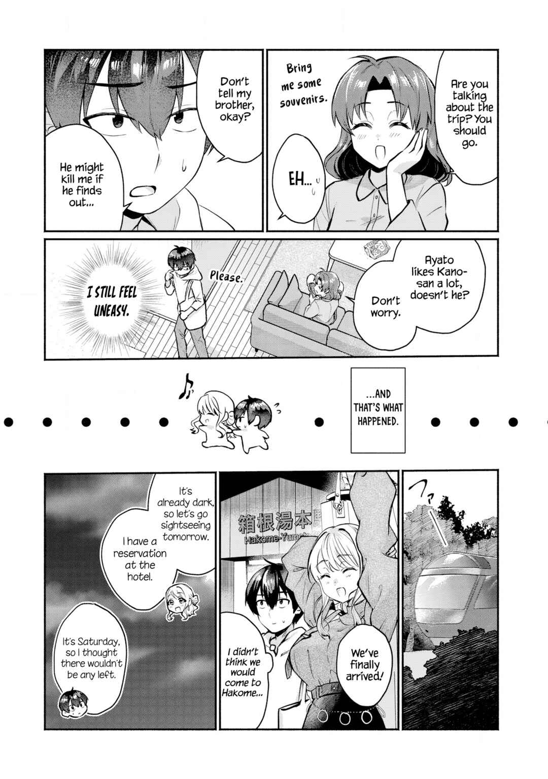 Douyara Ore wa Imadoki Gal na Toshiue Osananajimi kara Gekiomo Kanjou wo Mukerareteiru Rashii Chapter 3 - Page 12