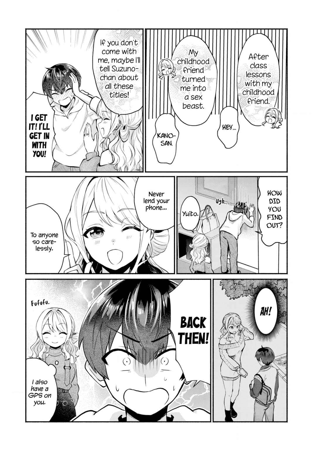 Douyara Ore wa Imadoki Gal na Toshiue Osananajimi kara Gekiomo Kanjou wo Mukerareteiru Rashii Chapter 3 - Page 18